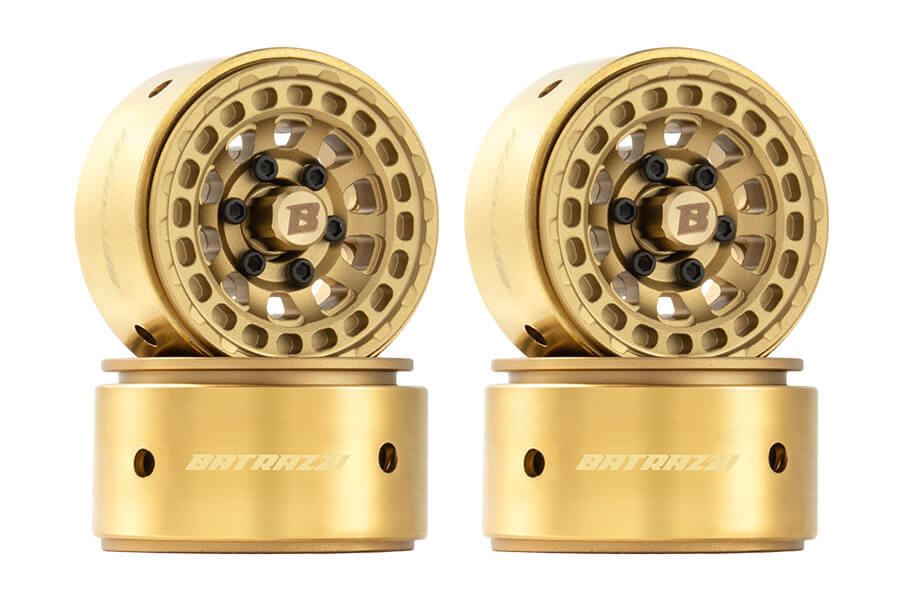 BATRAZZI Aluminum 1.0” Arachna Beadlock Wheels