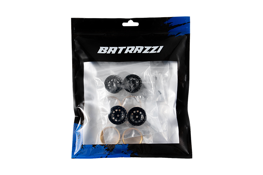 BATRAZZI Aluminum 1.0” Arachna Beadlock Wheels