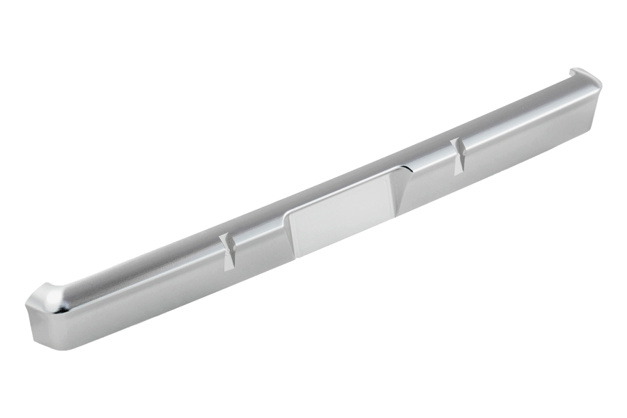 BATRAZZI Aluminum Front & Rear Cowboy Bumper Set for FMS FCX18II Ford F100 (Silver / Black)