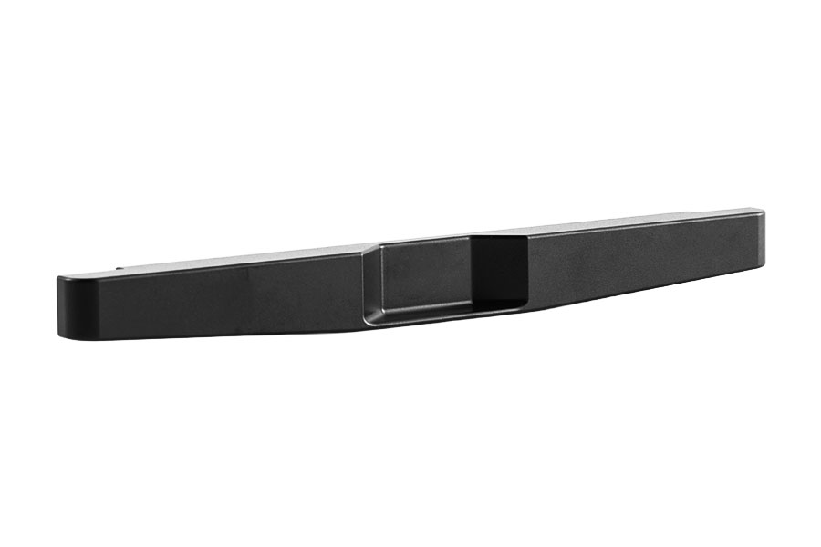 BATRAZZI Aluminum Front & Rear Cowboy Bumper Set for FMS FCX18 II Ford F-100 (Silver / Black)