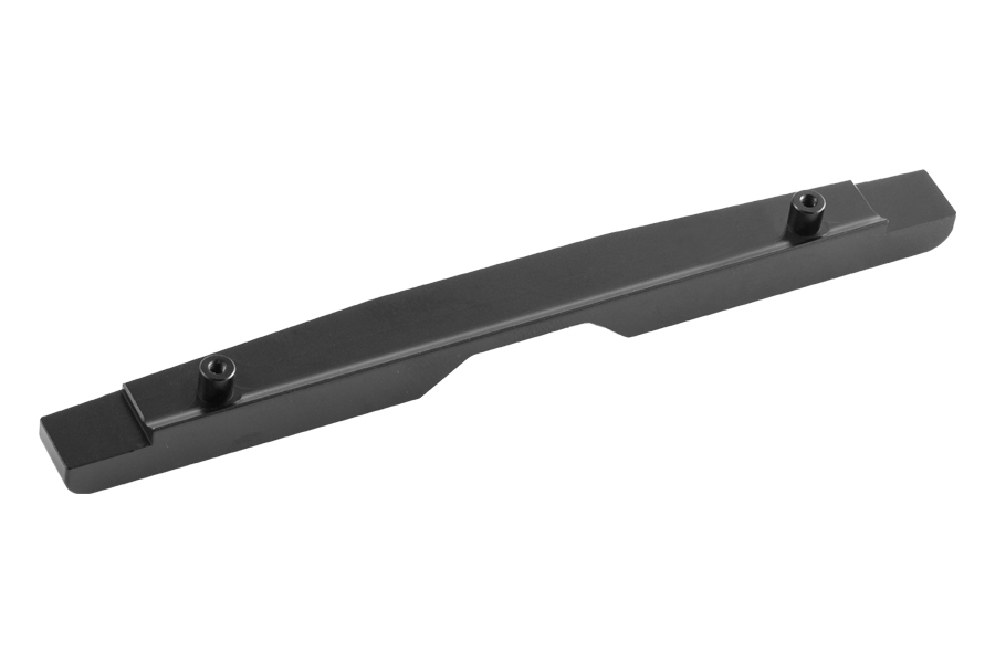 BATRAZZI Aluminum Front & Rear Cowboy Bumper Set for FMS FCX18II Ford F100 (Silver / Black)