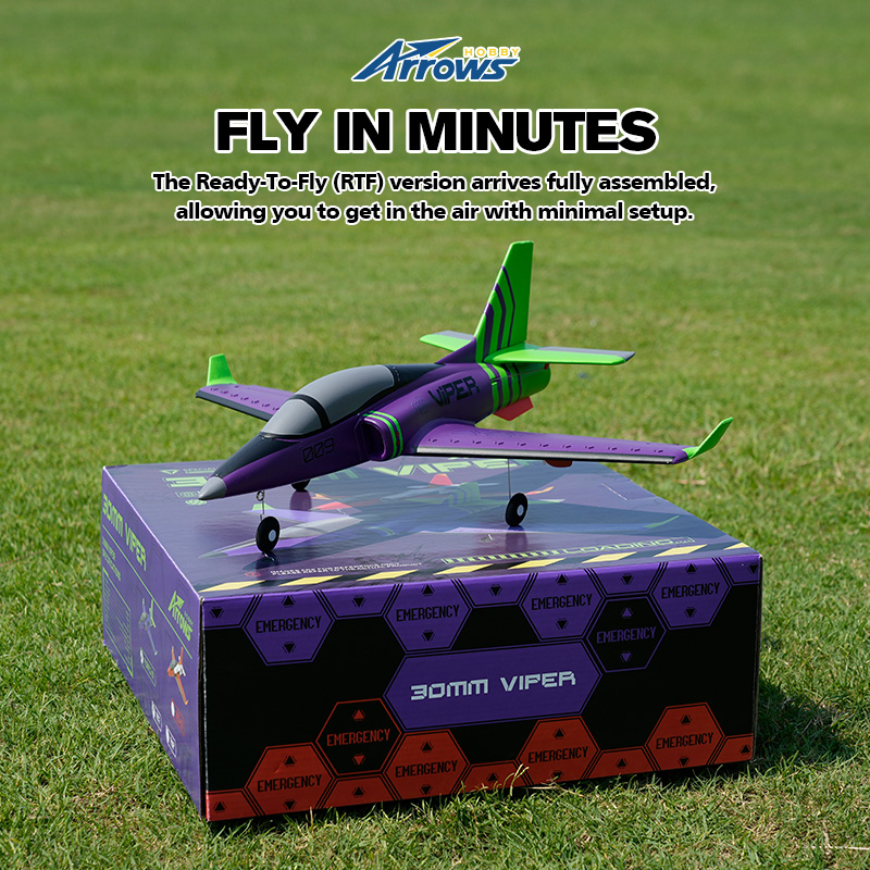 Arrows EDF Jet 30mm Viper RTF/PNP