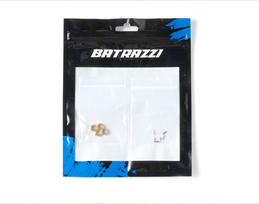 BATRAZZI Brass 7mm Wheel Hex Hub Adapter for FCX18 II