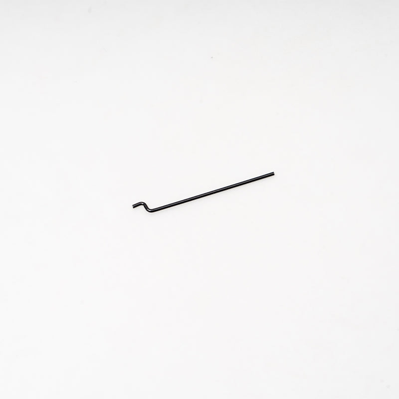 Black metal rod with bent end for 1:12 Jimny roof stay bar
