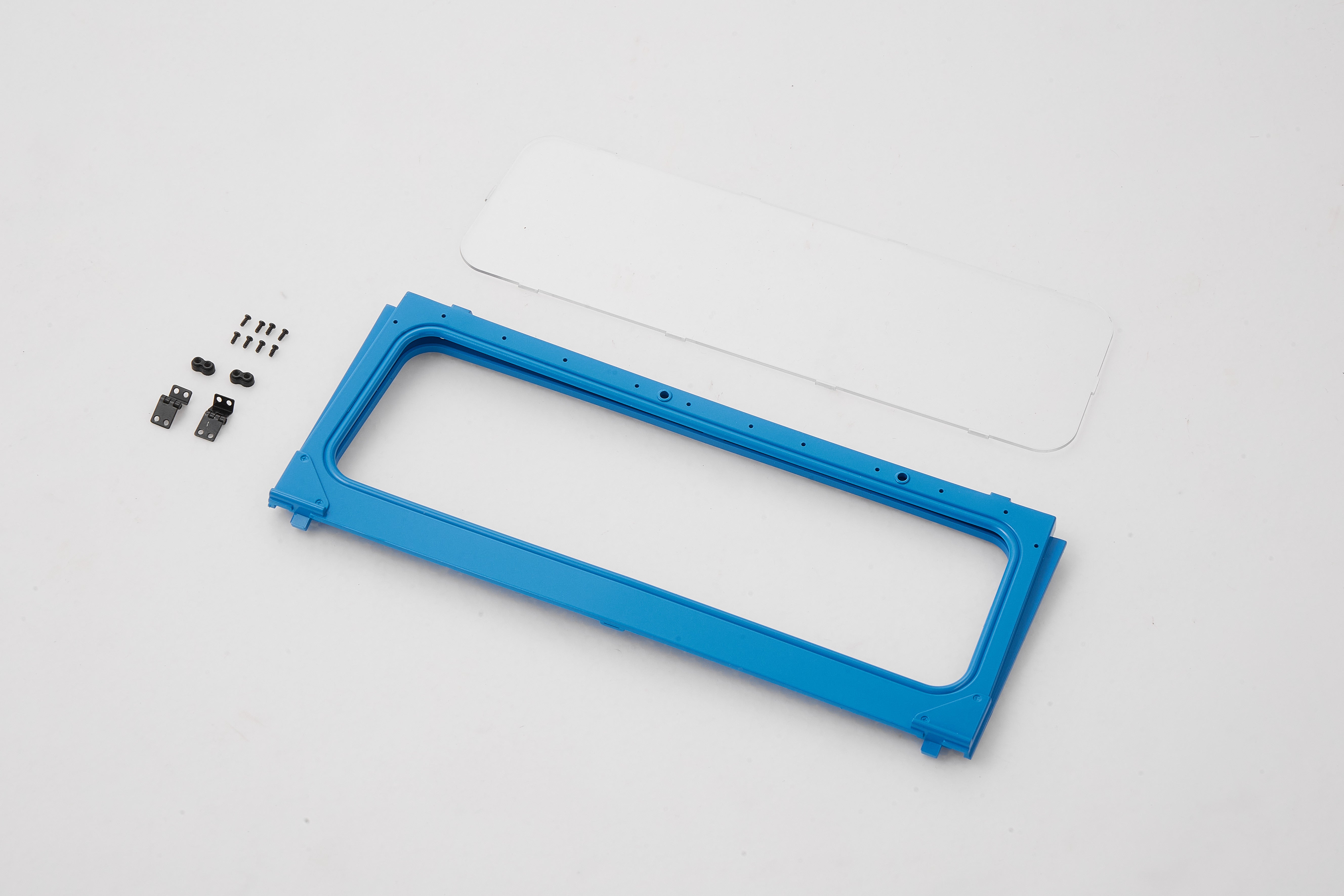 1:10 Toyota FJ40 window frame kit with clear pane and hardware
