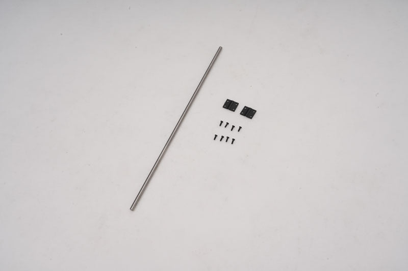 1:10 Toyota FJ40 body support set with rod, mounts, and screws