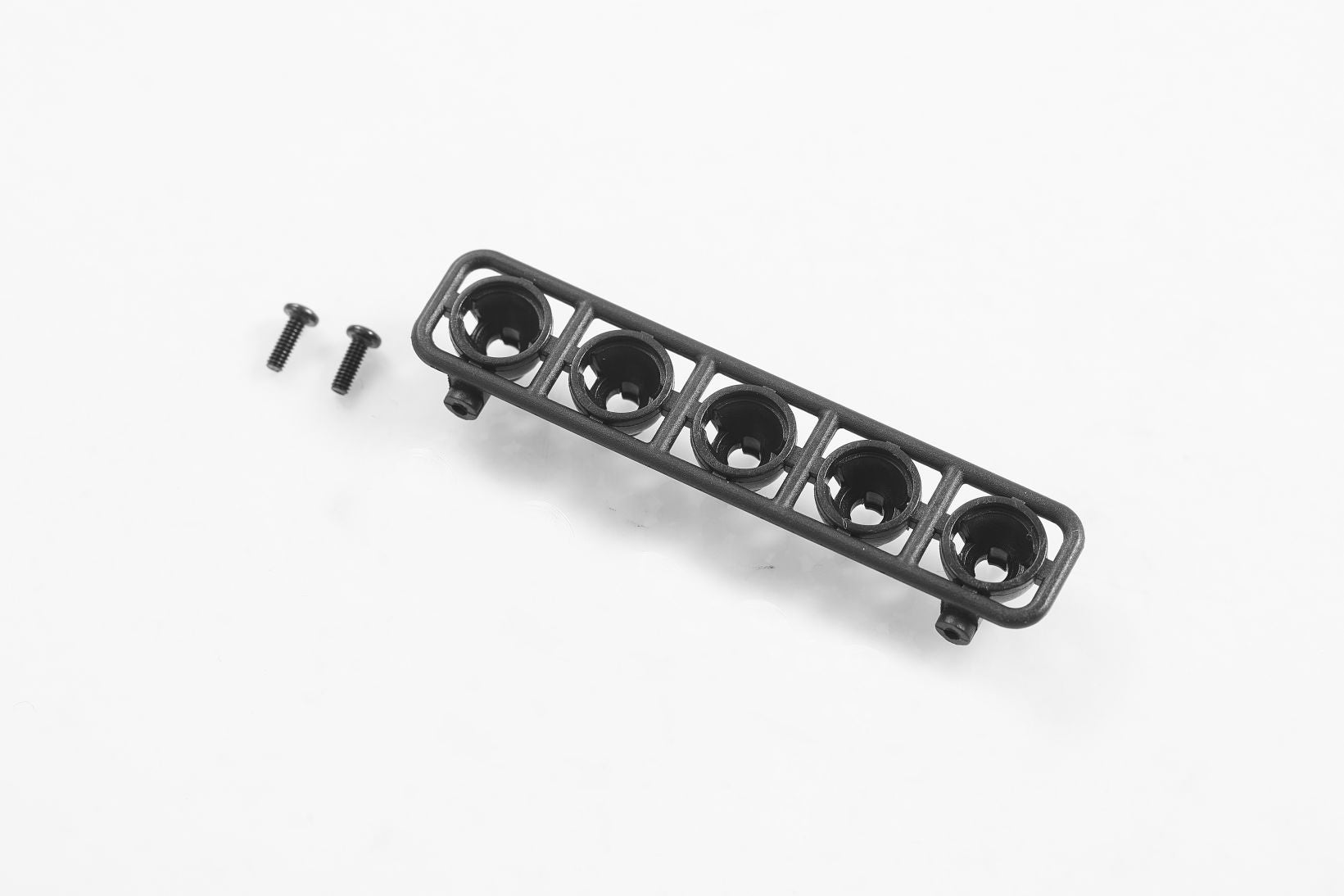 1:24 K5 Blazer spotlight bracket with five mounts and screws