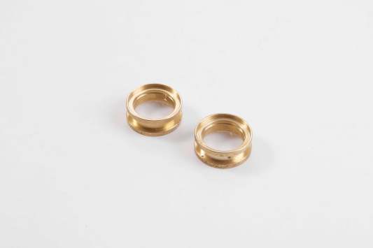 Brass wheel counterweights for 1:24 K5 Blazer RC model