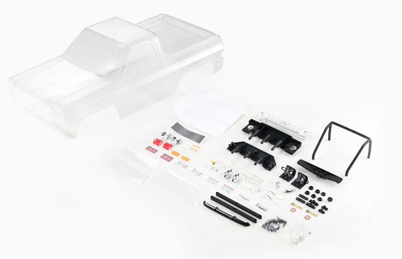 Enhance RC Style: Clear K5 Blazer Body | 1:10 Scale Car Kit – FMS
