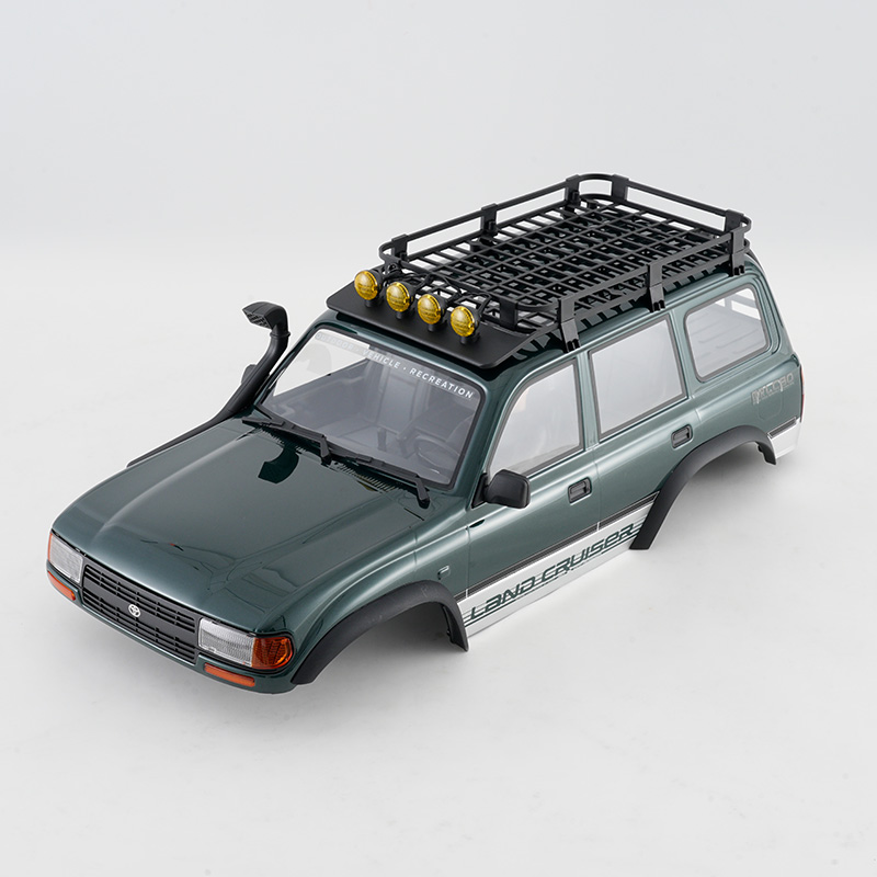 FCX10 LC80 Brushless Car Body Assembly Painted Green