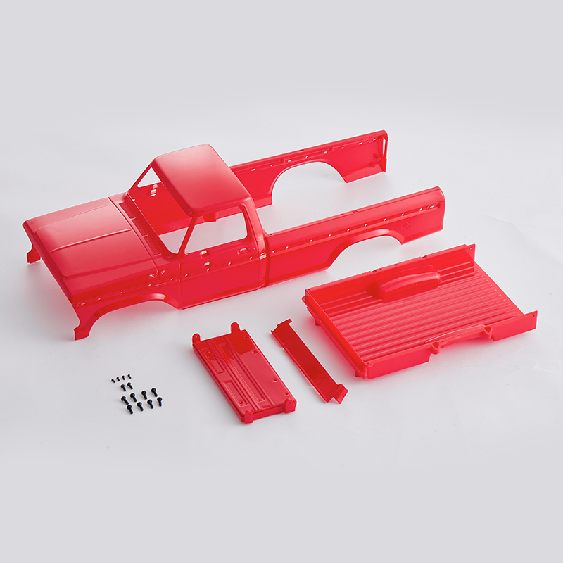 FCX18II F-100 Main Body Parts Red