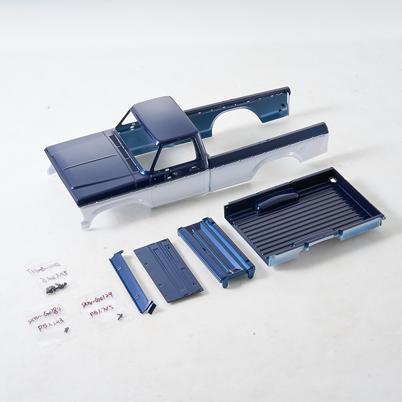 FCX18II F-100 Main Body Parts Blue-White