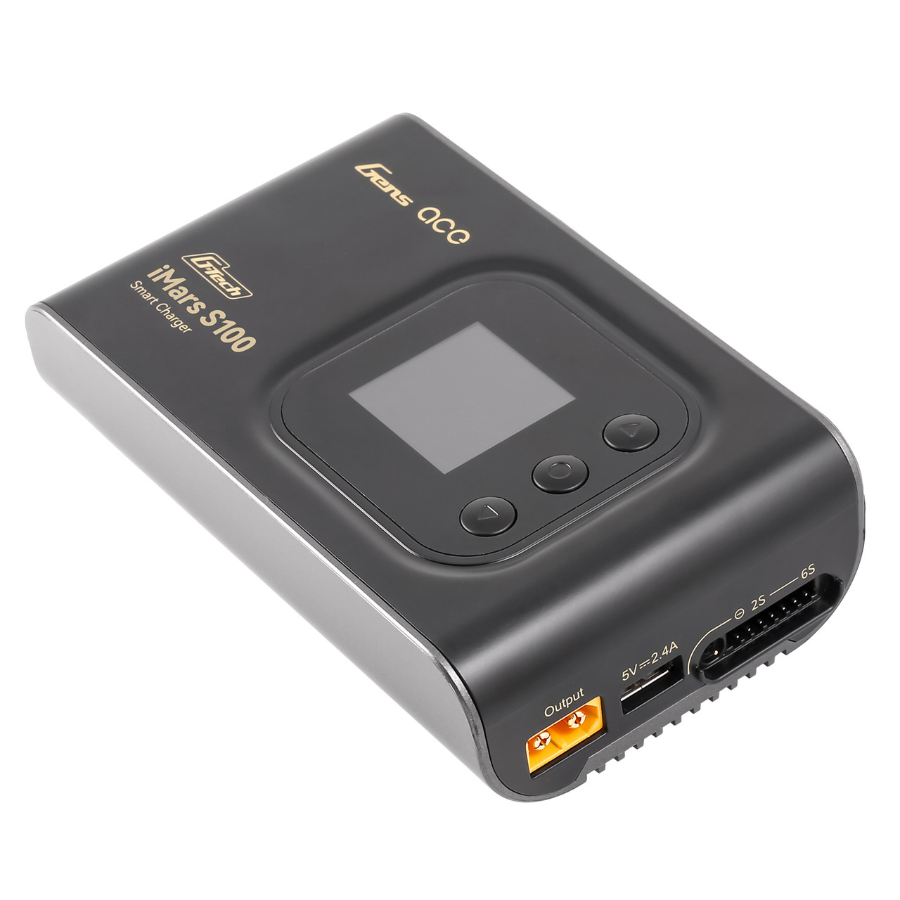 Gens Ace iMars S100 G-Tech AC Balance RC Battery Smart Charger Black