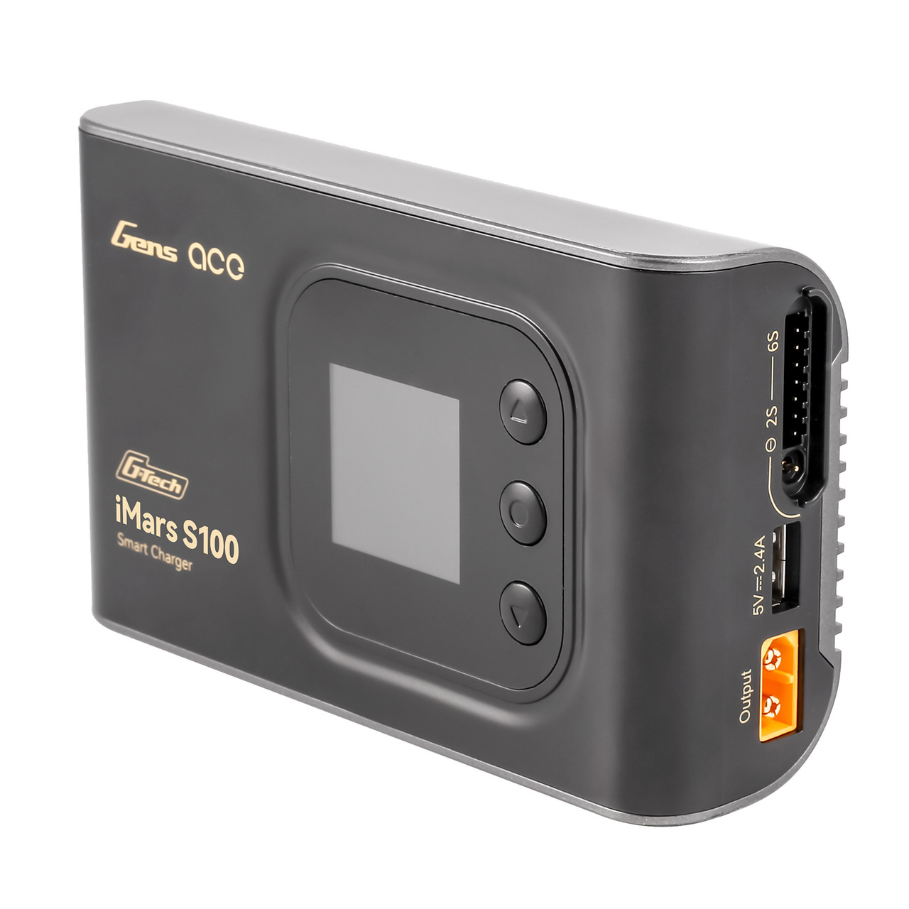 Gens Ace iMars S100 G-Tech AC Balance RC Battery Smart Charger Black
