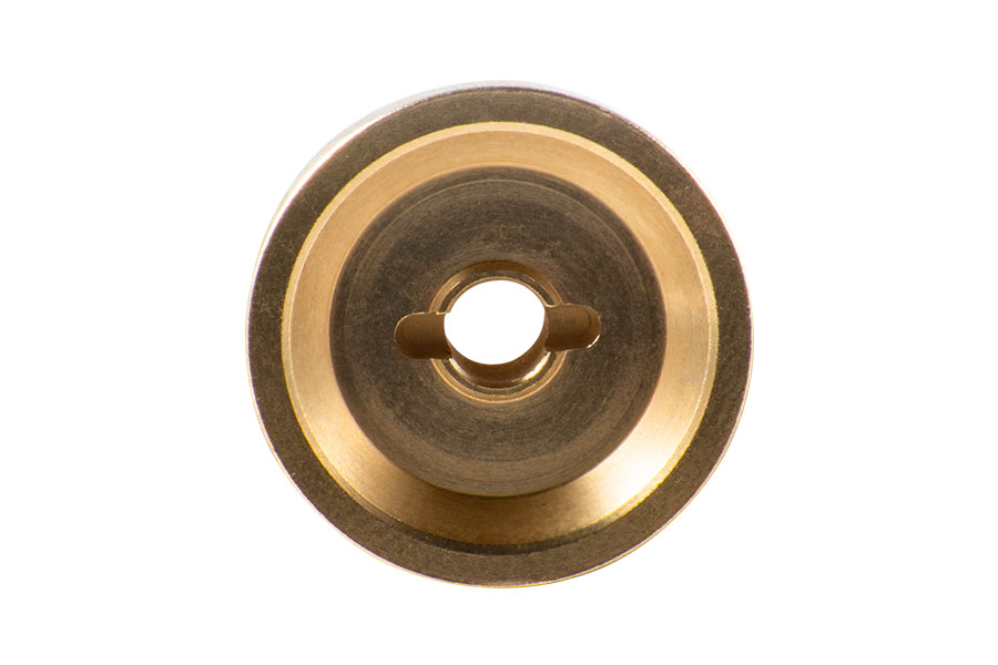 BATRAZZI CNC Brass Brake Disc Upgrade for FMS FCX18 II (Black/Gold)