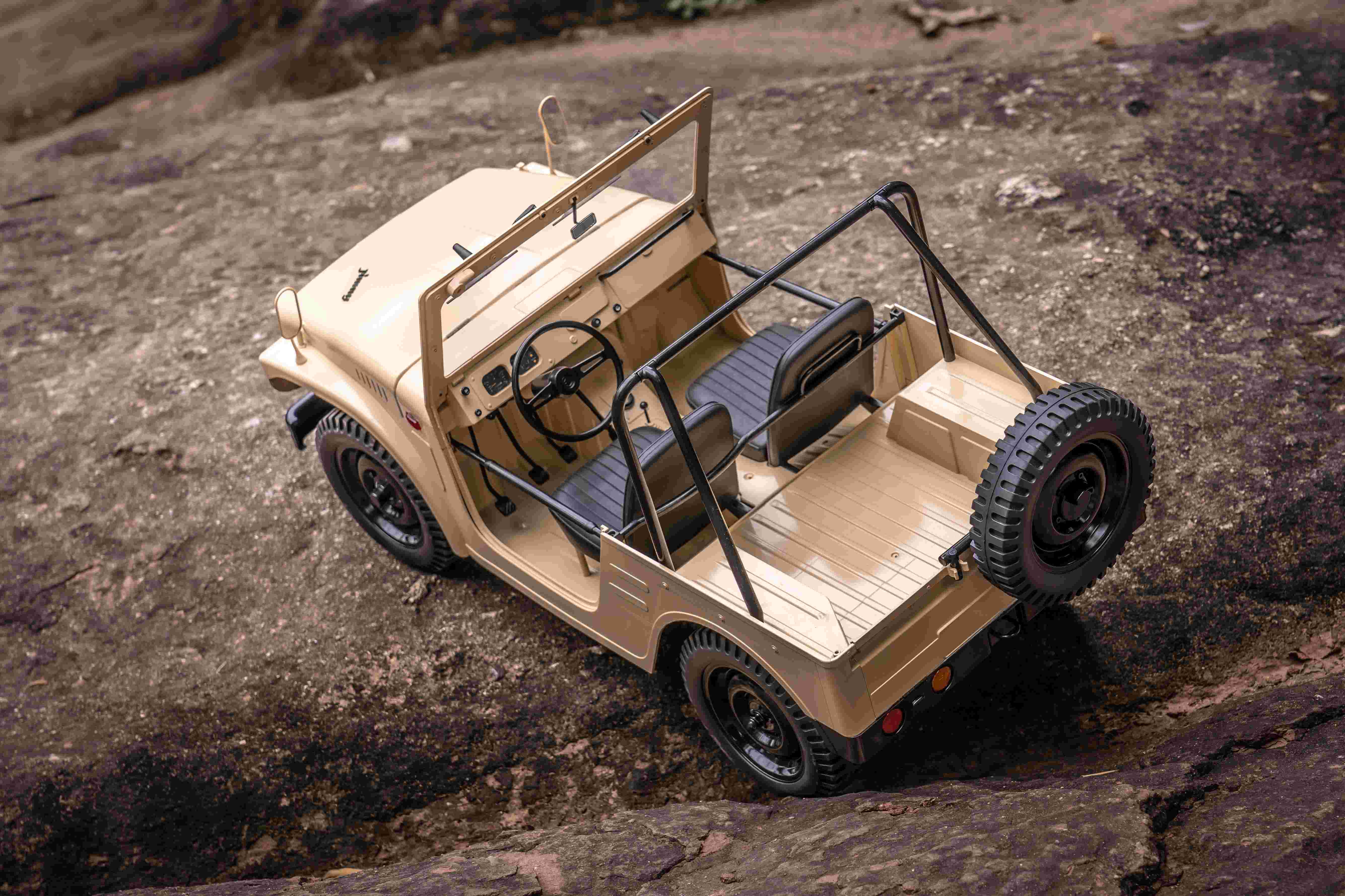 1:6 Scale RC Jimny RS Brown | Leaf-Spring Chassis – FMS Hobby