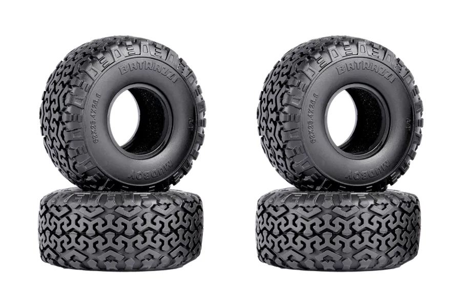 BATRAZZI 1.0" Tire Set (4pcs)
