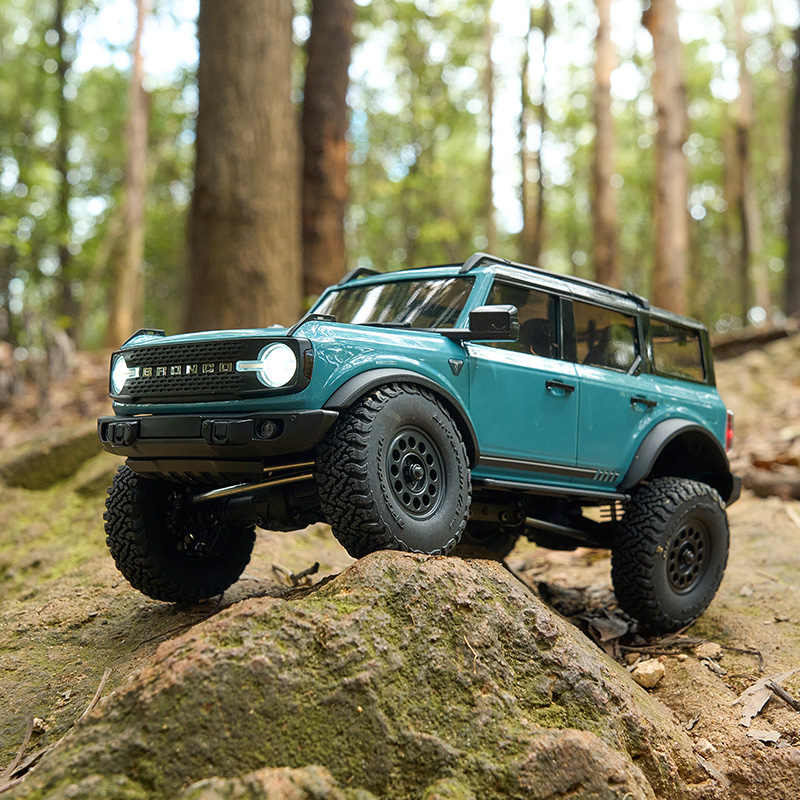 FMS 1:18 FCX18 II Ford Bronco 2021 RTR Brushed (160mm Wheelbase)