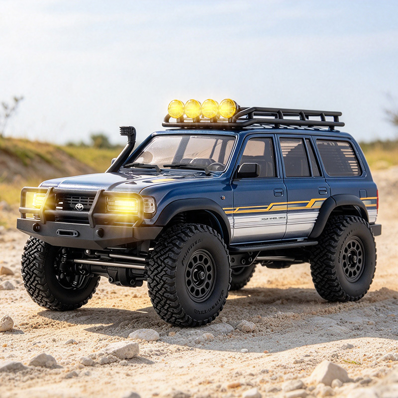 FMS 1:18 FCX18 II LC80 Toyota Land Cruiser 80 RTR Brushed (160mm Wheelbase)