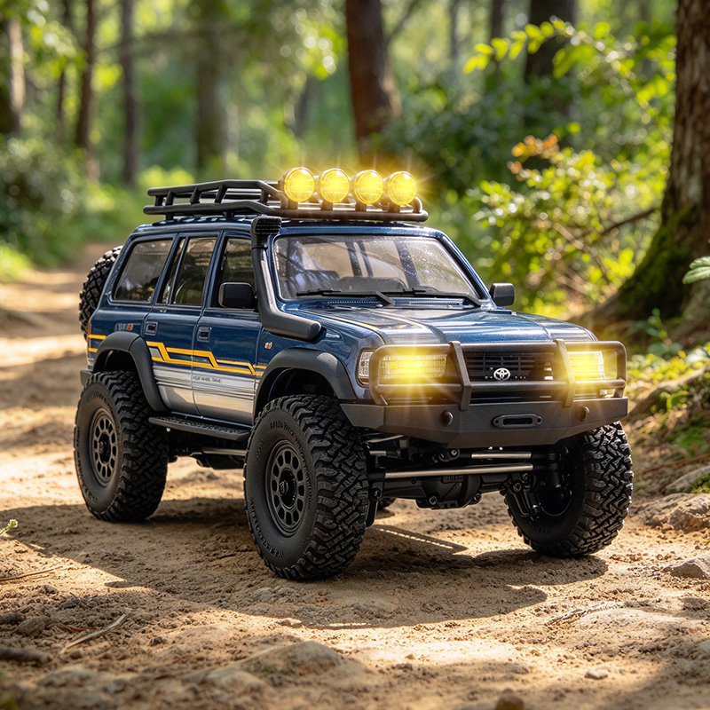 FMS 1:18 FCX18 II LC80 Toyota Land Cruiser 80 RTR Brushed (160mm Wheelbase)