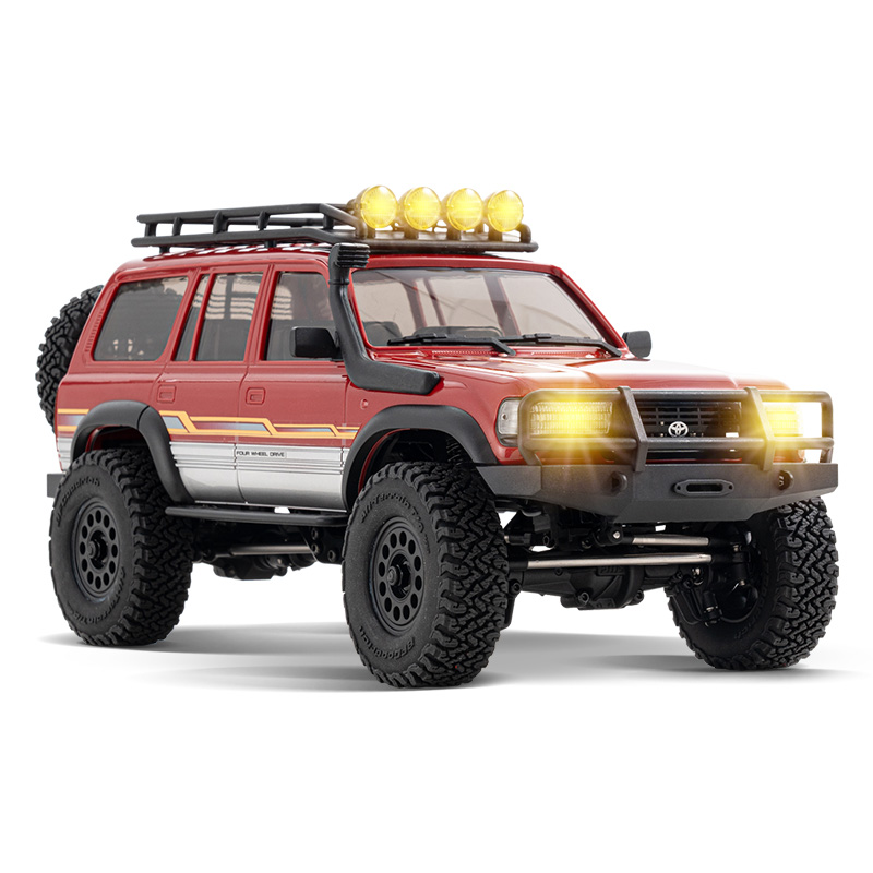 FMS 1:18 FCX18 II LC80 Toyota Land Cruiser 80 RTR Brushed (160mm Wheelbase)