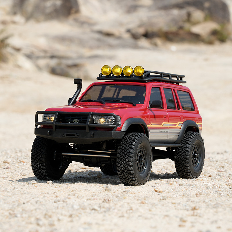 FMS 1:18 FCX18 II LC80 Toyota Land Cruiser 80 RTR Brushed (160mm Wheelbase)