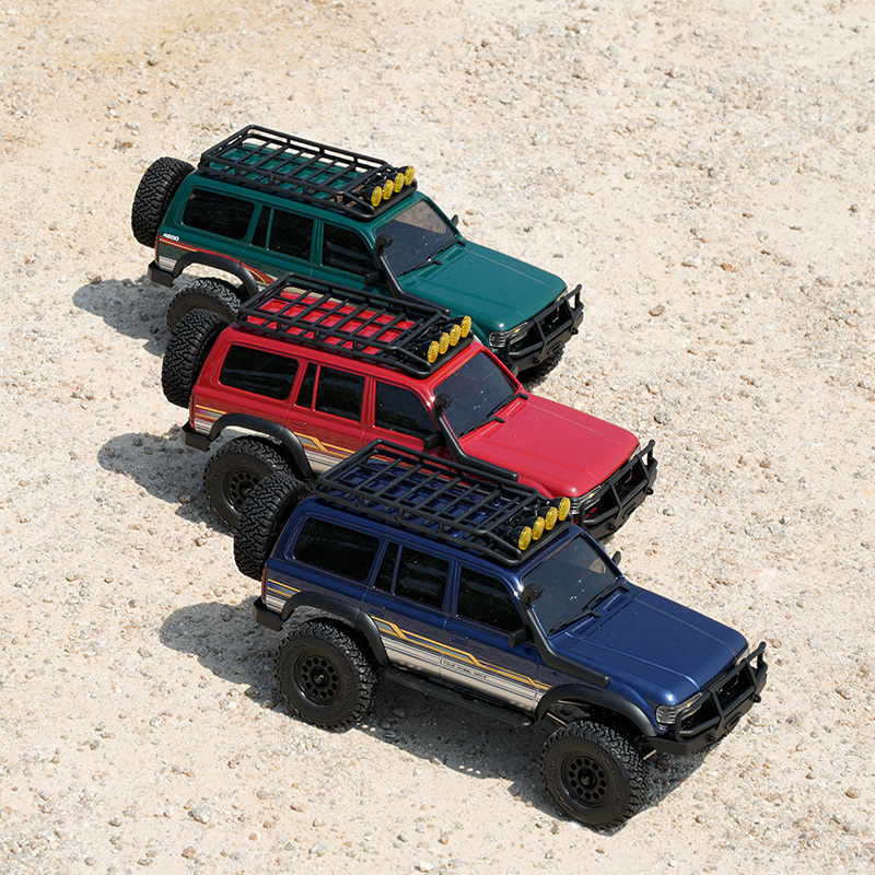 FMS 1:18 FCX18 II LC80 Toyota Land Cruiser 80 RTR Brushed (160mm Wheelbase)