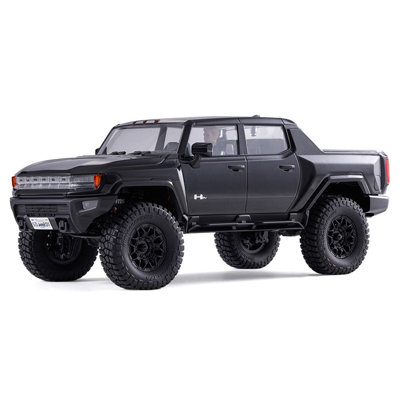1:18 FCX18 Hummer EV Pickup RC Truck | White & Black RTR – FMS Hobby