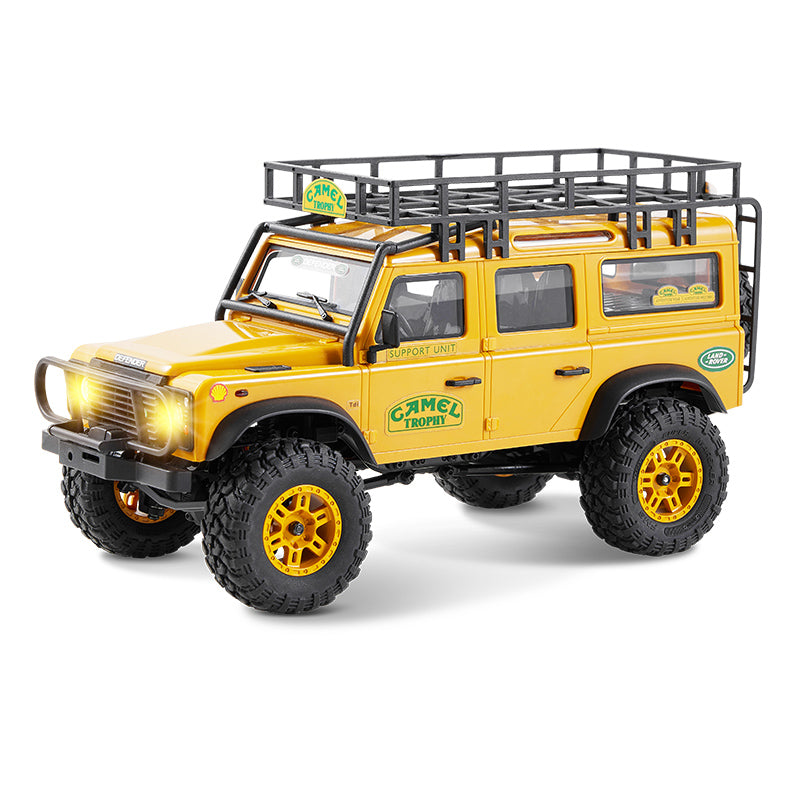 1:24 FCX24M Land Rover RC Crawler | Camel Trophy RTR Yellow – FMS
