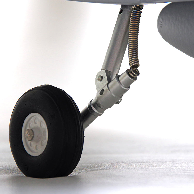 FMS 70mm F-18F V2 PNP jet front landing gear with sprung strut and tire