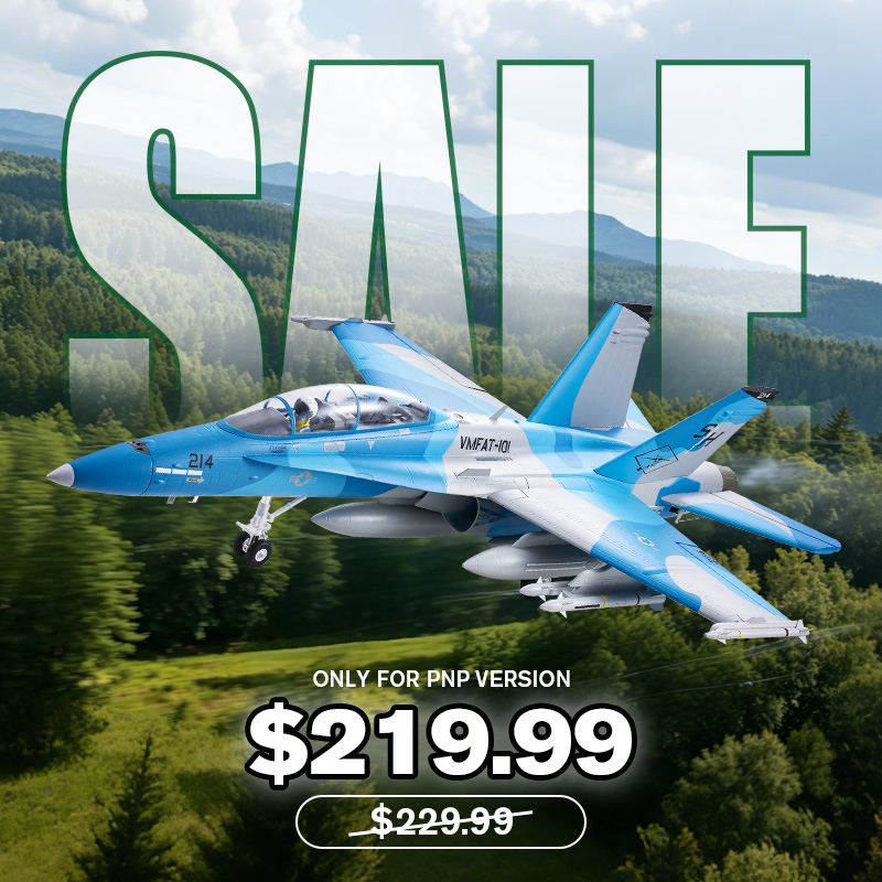 FMS EDF Jet 64mm F/A-18 Hornet, RTF / PNP