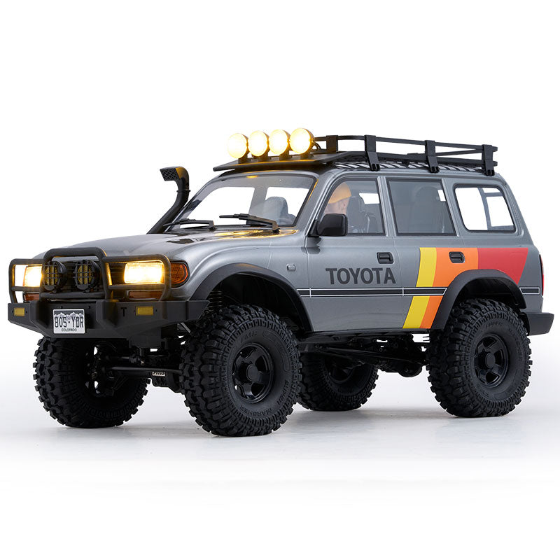 1/10 ランドクルーザーLC80 ラジコンボディ 1:10 FCX10 LC80 Toyota Land Cruiser 80 RS | Gray RC Crawler – FMS