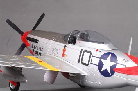 FMS 1450mm P-51D Red Tail V8 PNP RC airplane with 'Duchess Arlene' text and US insignia