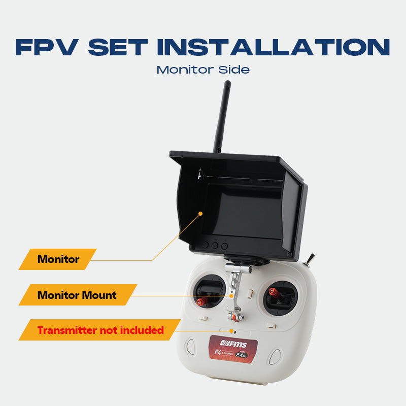 FMS 5.8G Analog FPV Set (Discontinued) – FMS Hobby