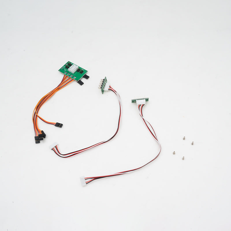 1700mm F4U V3 Multi Connector Set components and wires