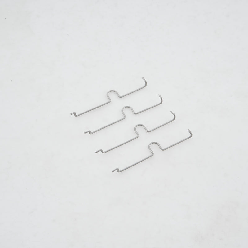 Four 800mm Beaver Linkage Rods with U-bends