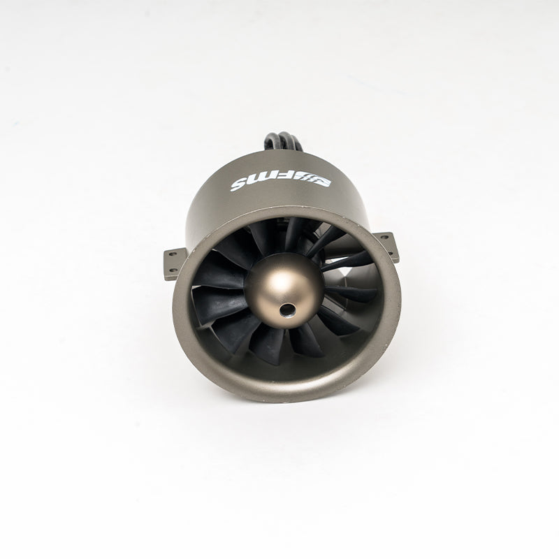 80mm ducted fan with 12 blades and KV2000 motor for RC model aircraft