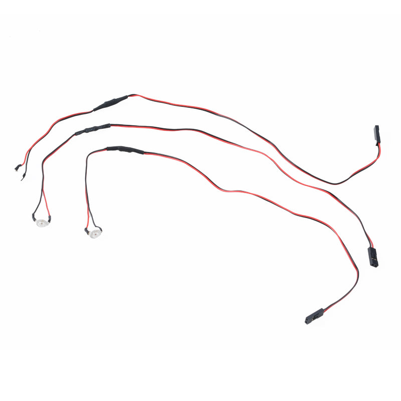 LED wire set with connectors for 64mm F-16 RC aircraft