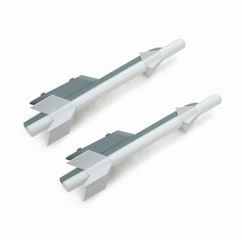64mm J-10 wing missile set for RC aircraft