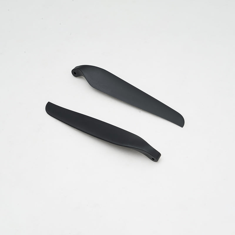 Black 2-blade propeller blades for RC airplanes