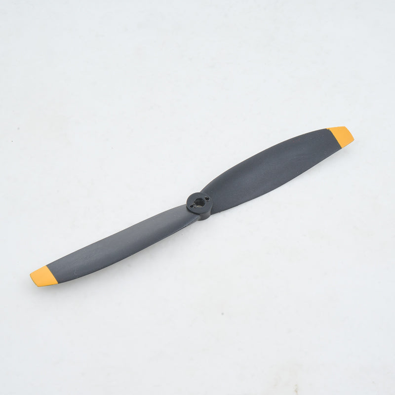 800mm Beaver propeller, dark grey two-blade with orange tips