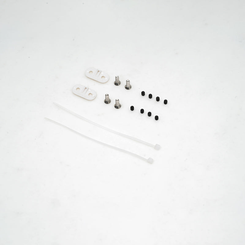 Float accessory kit for 1220mm Ranger, includes mounts, screws, and zip ties.
