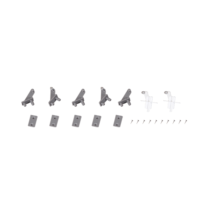 80mm Futura V3 control horns set with screw hardware