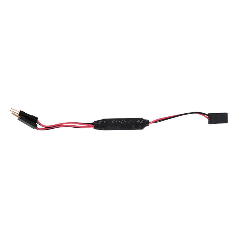 LED controller for RC models with connector wires