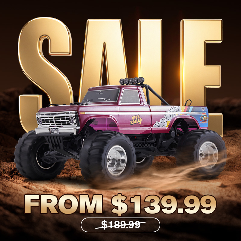 FMS 1:10 Ford F-100 Monster Truck 2WD RTR / RS