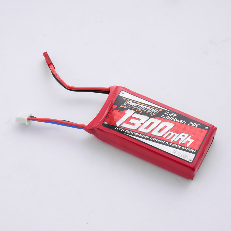 7.4V 1300mAh 20C JST Plug battery for RC models