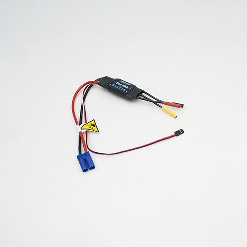 Predator 60A ESC with EC5 connectors and input cable for RC models