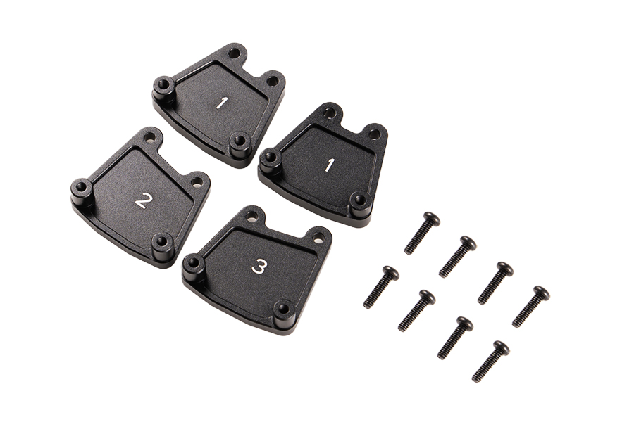 BATRAZZI Track Mounts for FMS FCX18 II