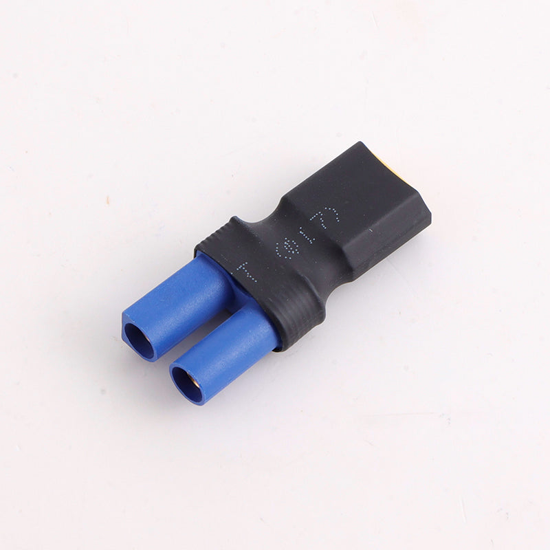 RC battery adapter Y-split with two blue leads