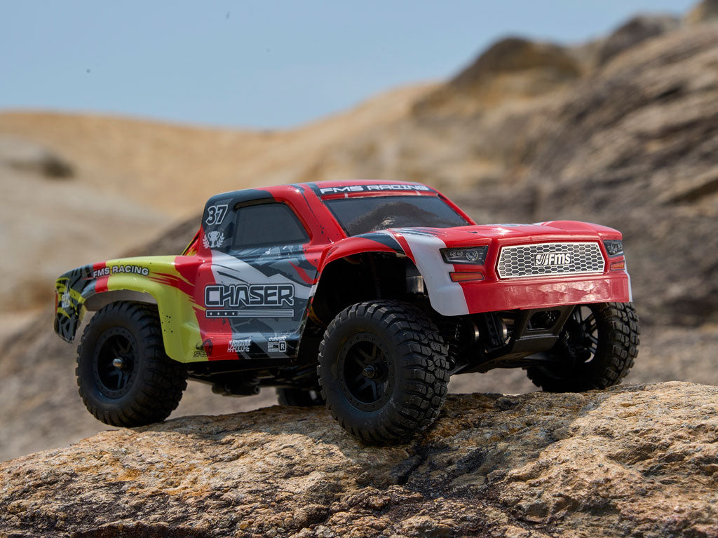 Camión de pista corta Chaser FMS 1:24 FSC24 RTR